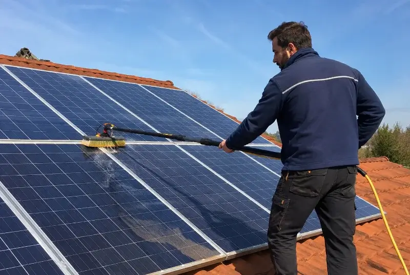Nettoyage et entretien de panneaux solaires à Archiac